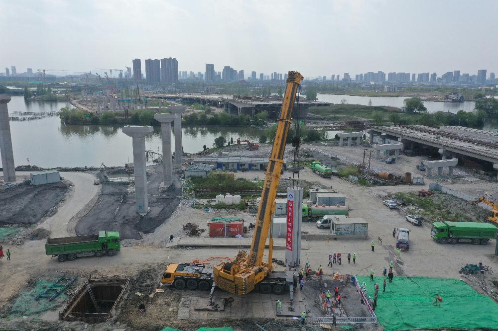 绍兴越东路ppp项目进入装配式施工“快车道”